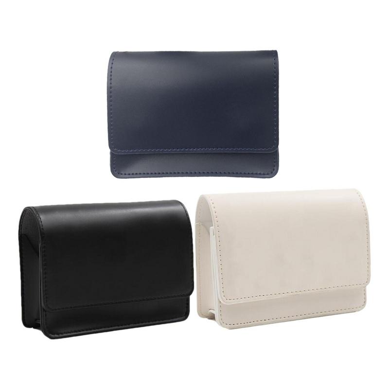 Mini Backpack Purse - 革製ゴルフバッグ,ポータブル,レーザー距離計付き収納バッグ,ソフト裏地付き小型バッグ