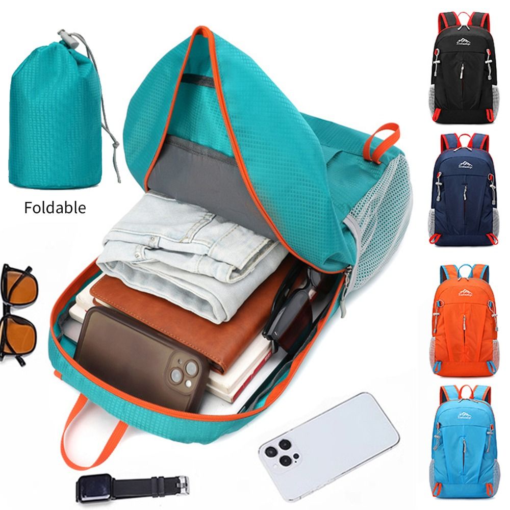 耐久性のある25Lハイキングバックパック、折りたたみ式超軽量 - Hiking Backpack Waterproof のレビューと価格