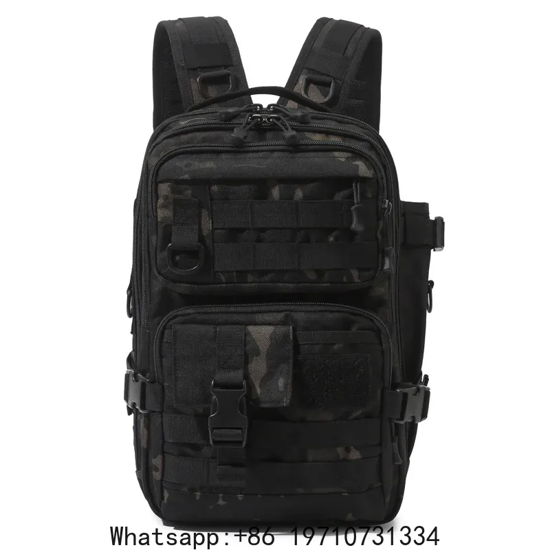 1000D防水バックパックタックル収納バッグ、ダブルショルダ - Hiking Backpack Waterproof のレビューと価格