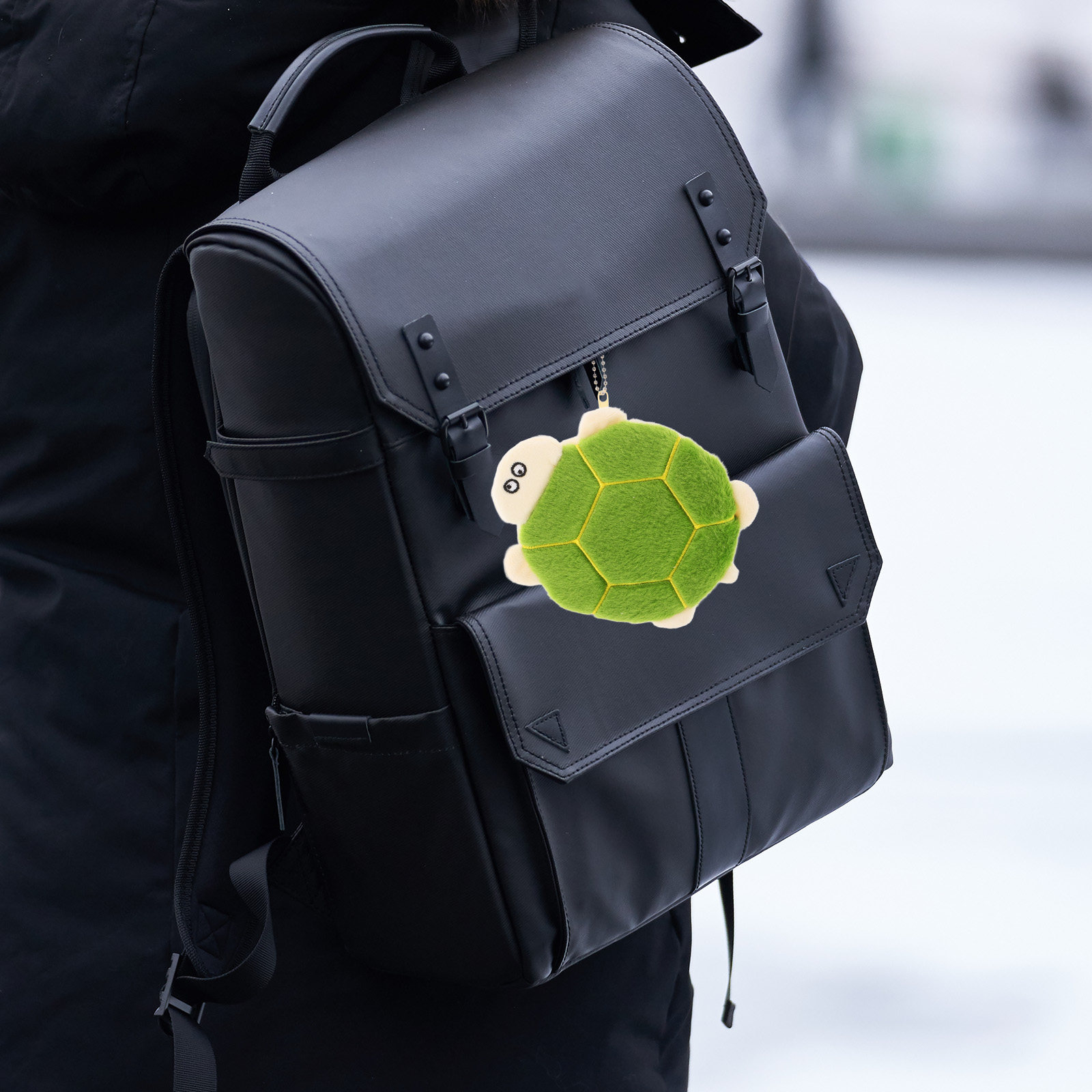 カメ型の小銭入れ子供女性用かわいい小さな財布コイン小物用ポー - Mini Backpack Purse のレビューと価格