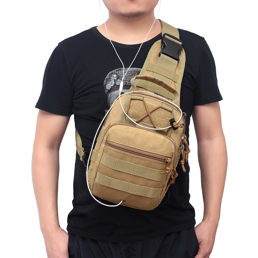 男性クロスボディスリングバックパックショルダーチェストバッグ - Urban Backpack Tactical のレビューと価格